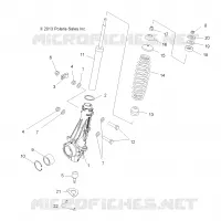 FRONT SUSPENSION STREBE