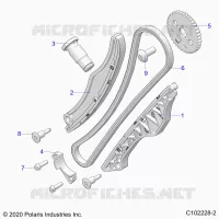 CAM CHAIN AND SPROCKET