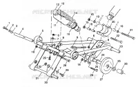 FRONT Drehmomentarm