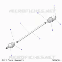 DRIVE TRAIN, HALF HINTERWELLE