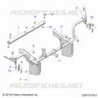 CHASSIS, FRONT RAHMEN ASM. (USA)