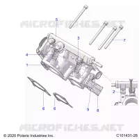 ENGINE, DROSSELKLAPPENGEHÃ„USE