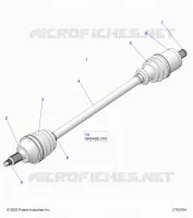 ANTRIEB, FRONT HALF SHAFT