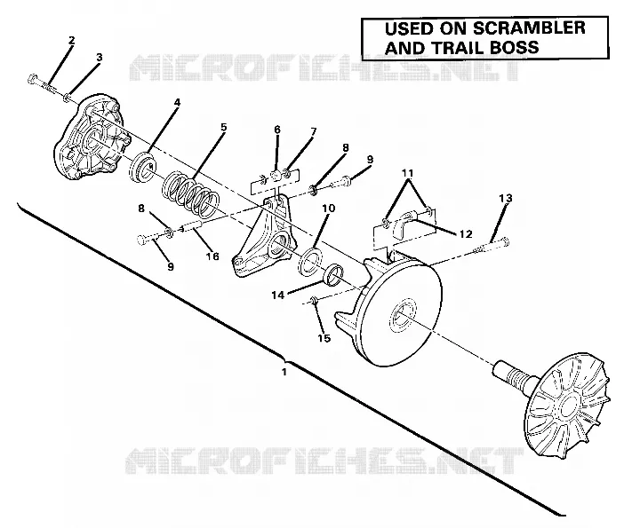 ANTRIEBSKUPPLUNG ASSEMBLY. (4910981098035A)