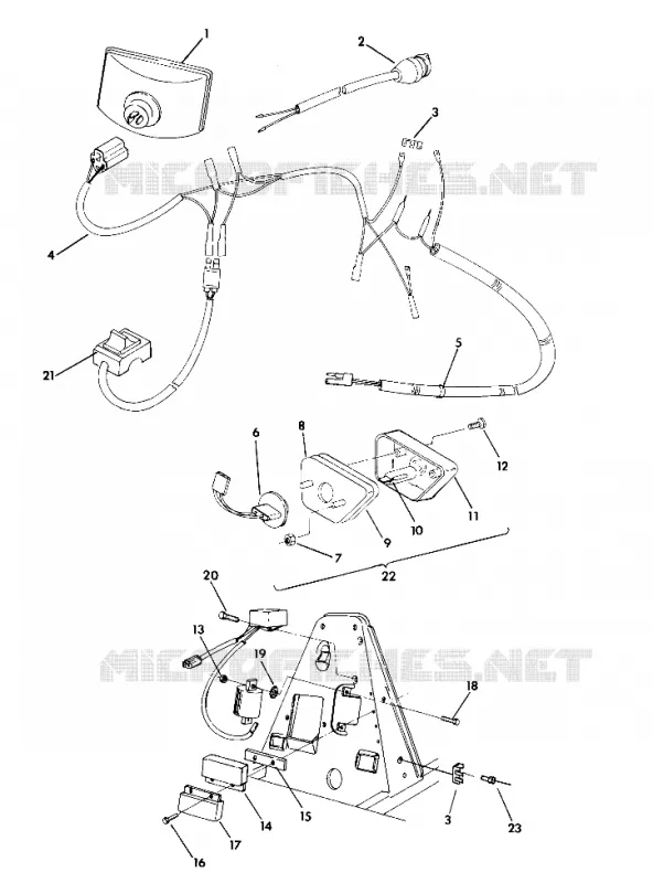 WIRING HARNESS TRAIL BLAZER (4919761976027A)