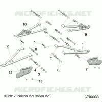FRONT SUSPENSION CONTROL ARMS