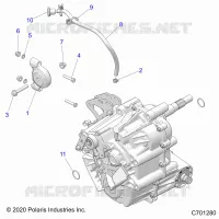 ANTRIEB, MAIN GEARCASE MOUNTING