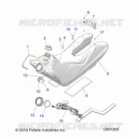 KRAFTSTOFFSYSTEM, FUEL TANK ASM.