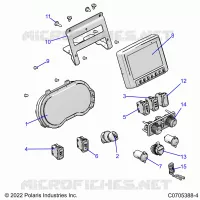 ELEKTRIC, DASH INSTRUMENTS