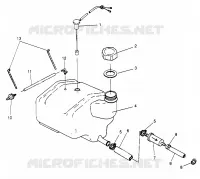 ÖLTANK SLT 700 B964166 and Intl. SLT 700 I964166 (4933923392A014)