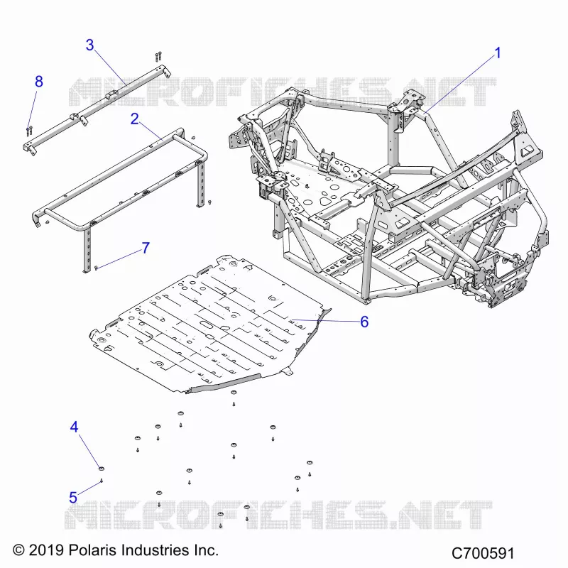 CHASSIS, MAIN RAHMEN