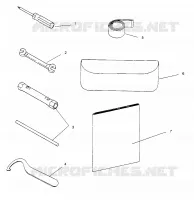 TOOL KIT 440 XCR 0961660 (4932113211D004)