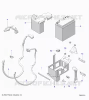 ELEKTRIC, BATTERY/BOX AND CABLES
