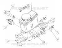 BREMSES, MASTER CYLINDER