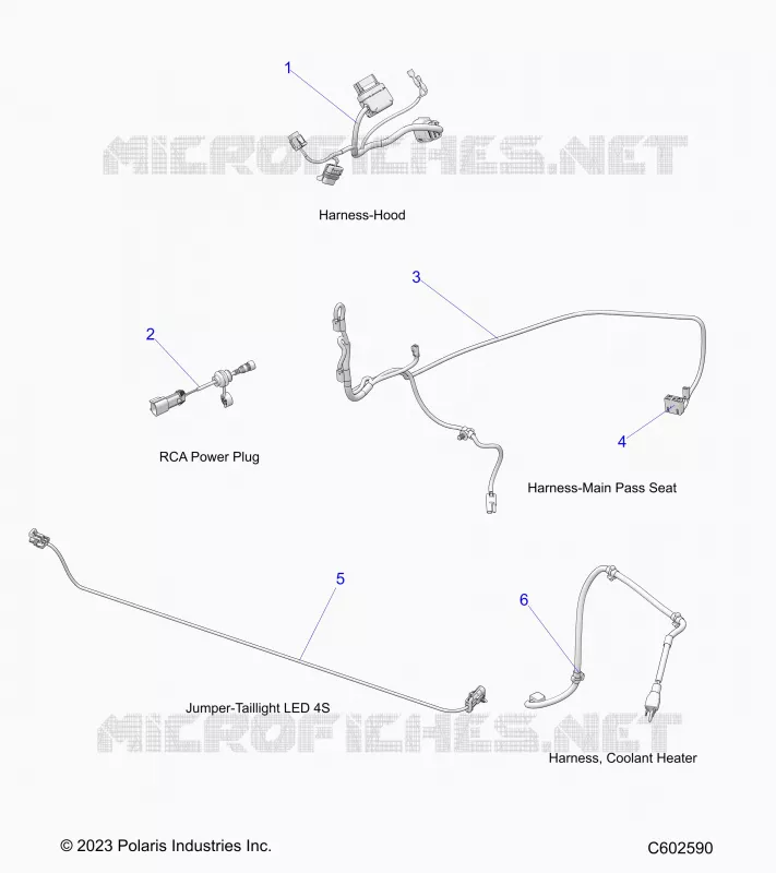 ELEKTRIC, WIRE HARNESSES/JUMPERS
