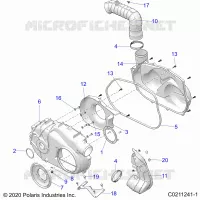 BODY, CLUTCH COVER
