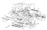 RACK   TUNNEL EXTENSION ASSEMBLY WIDETRAK LX 0952064 AND  EUROPEAN WIDETR (4928942894B001)