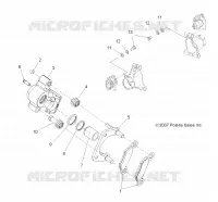 HINTERBREMSE CALIPER