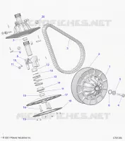 ANTRIEB, SECONDARY CLUTCH
