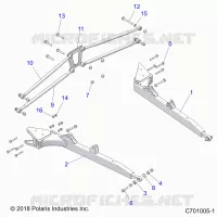 HINTERRADAUFHÃ„NGUNG CONTROL ARMS