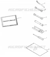 TOOL KIT  MAGNUM 2X4 W97AA42A (4940704070C007)