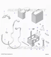 ELEKTRIC, BATTERY/BOX AND CABLES