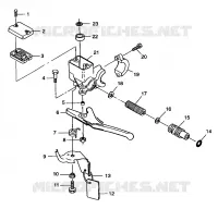 MASTER CYLINDER 600 XC 0981758 (4944194419A014)