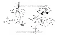 ÖLTANK / LUFTFILTERKASTEN  500 CARB 0962764, 500 CARB SKS 0962564,  500 CA (4931873187C010)