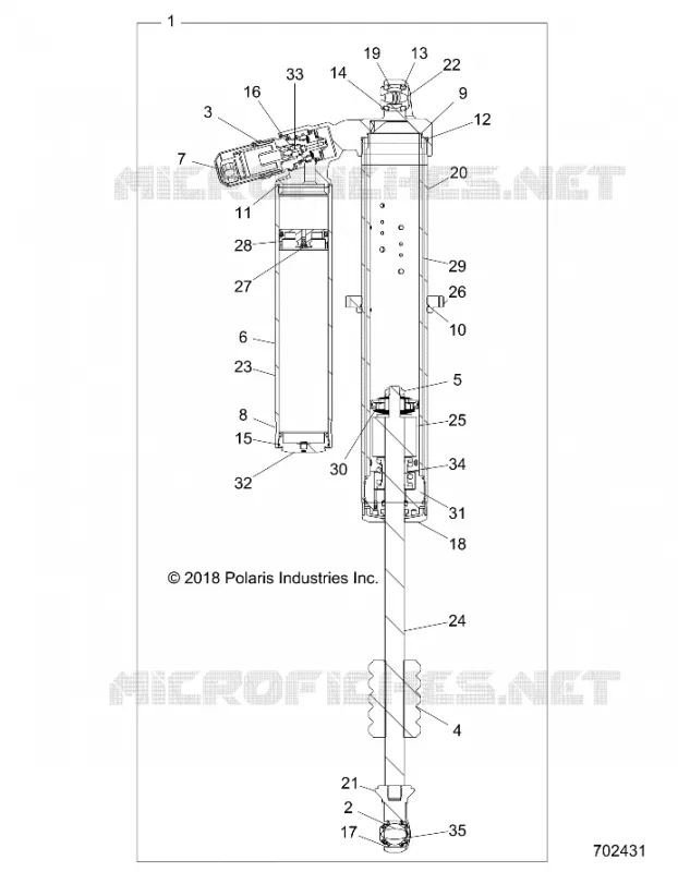 HINTERRADAUFHÃ„NGUNG SHOCK INTERNALS