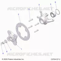 FRONT SUSPENSION CARRIER- Z21NAR99AN/BN (C0704127-2)