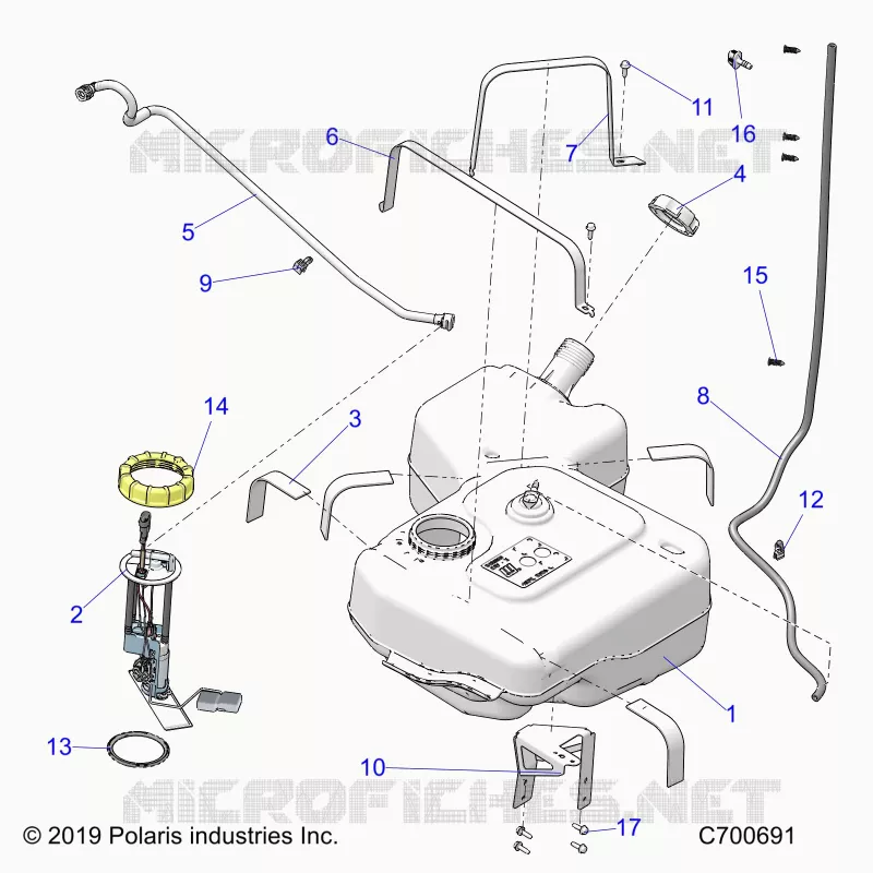 KRAFTSTOFFSYSTEM, FUEL TANK