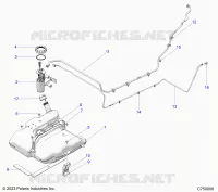 KRAFTSTOFFSYSTEM, FUEL TANK ASM.