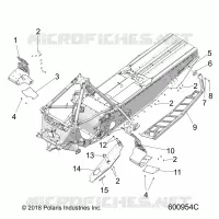 CHASSIS, CLUTCH GUARD/FOOTRESTS/RUNNING BOARDS