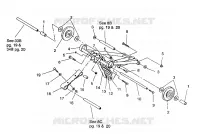 FRONT Drehmomentarm 500 EFI/0930674 and  500 EFI SKS/0930574 (4922962296021A)