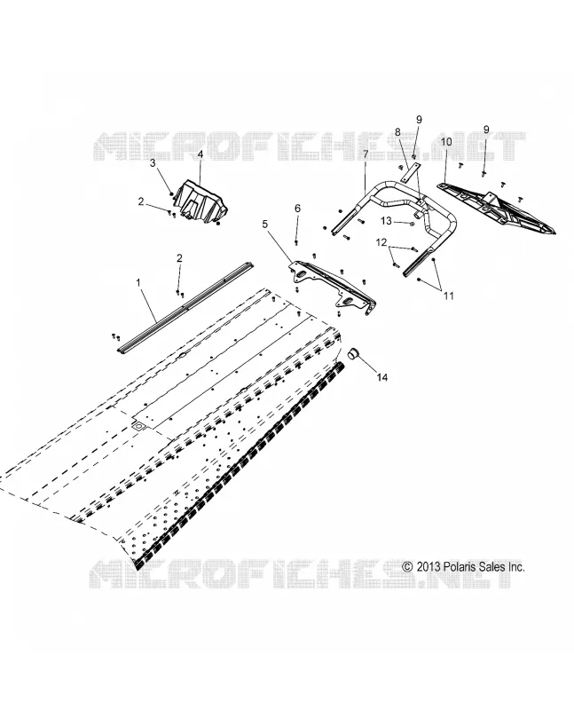 HECHSTOSSSTANGE, SNOWFLAP UND TAILIGHT COVER