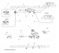 BREMSES, LINES AND MASTER CYLINDER