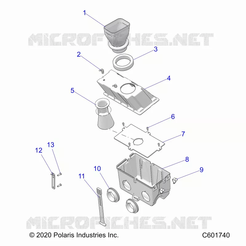 MOTOR, AIR BOX