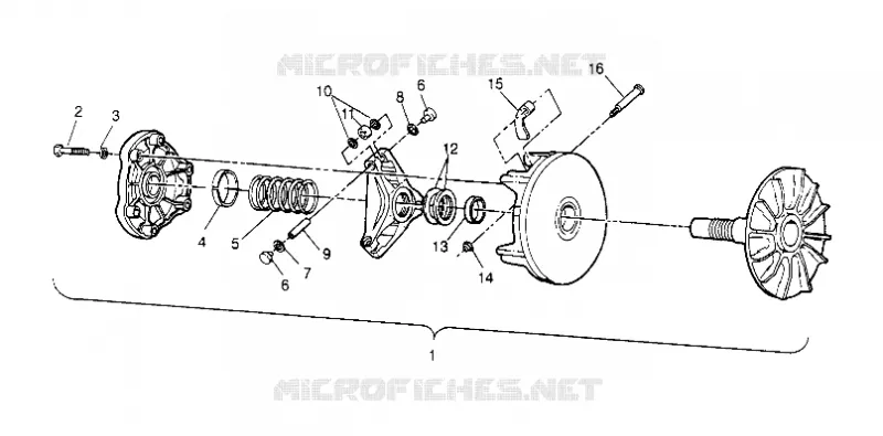 Antriebskupplung ASSEMBLY 6x6 300 W948730 (4926792679C005)
