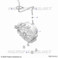 ANTRIEB, FRONT GEARCASE MOUNTING