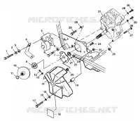 GETRIEBEGEHÄUSE   BREMSE MOUNTING