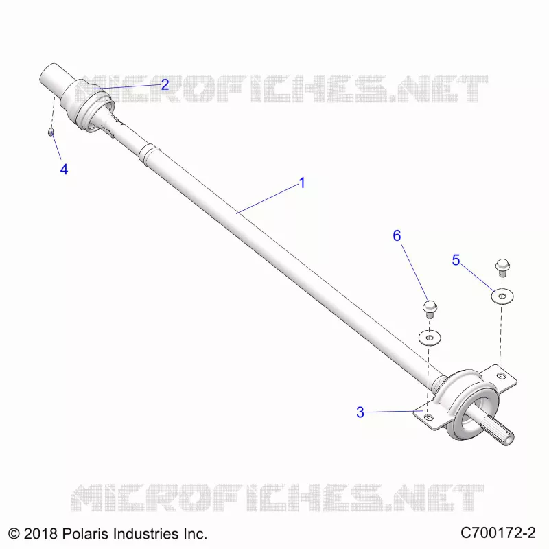ANTRIEB, REAR PROP SHAFT