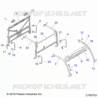 CHASSIS, CAB RAHMEN