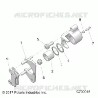 BRAKES, HINTERSATTELS