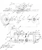 Bremse und Kettenkasten LT (4912711271011A)
