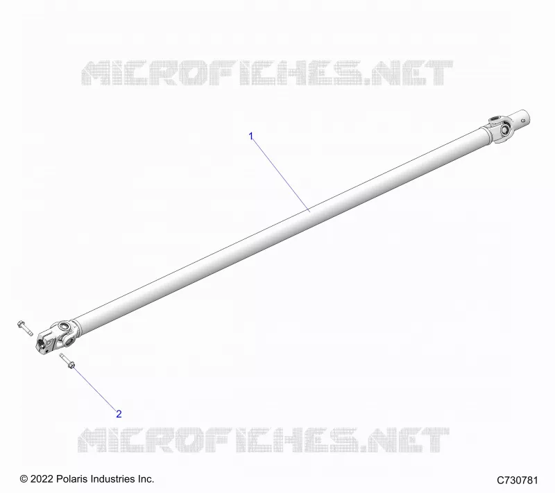 ANTRIEB, FRONT PROP SHAFT