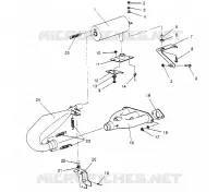 ABGASSYSTEM  RXL 0956768 (4930783078C004)