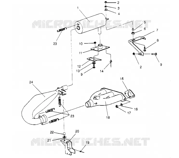 ABGASSYSTEM  RXL 0956768 (4930783078C004)