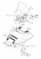 HAUBE ASSEMBLY  Indy Lite GT (4921342134005A)