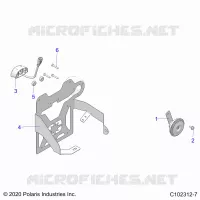ELEKTRIC, HORN, AND LICENSE PLATE LIGHT