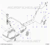 KRAFTSTOFFSYSTEM, EVAP FUEL TANK ASM.